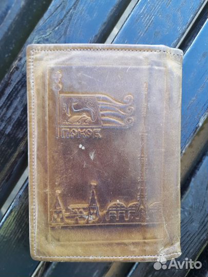 Обложка на паспорт 50 лет СССР кожа