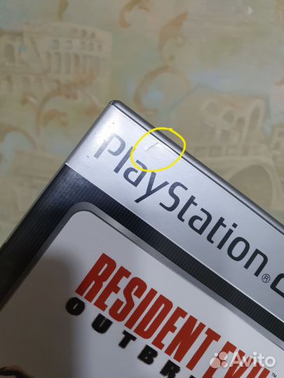 PS2 Resident Evil Outbreak. Лицензия