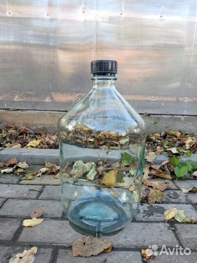 Бутыль стеклянная 10 20 литров