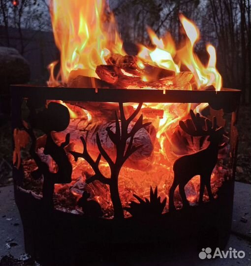 Костровая чаша мангал Природа