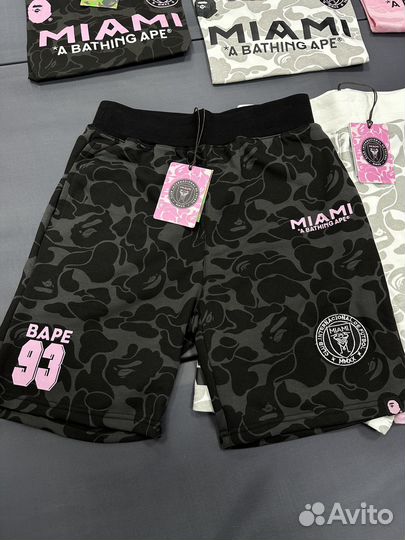 Футболка и Шорты bape x inter miami (унисекс)