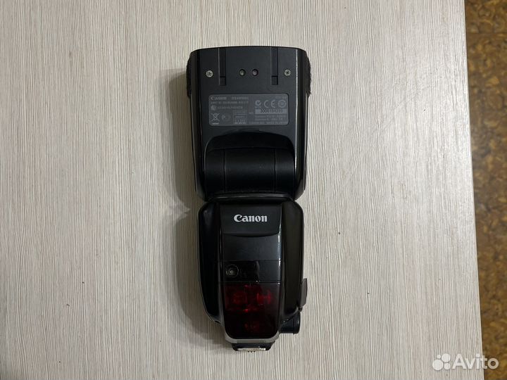 Вспышка canon speedlite 600ex rt
