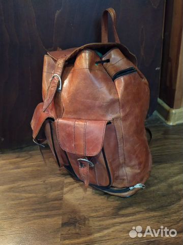 Рюкзак нат.кожа