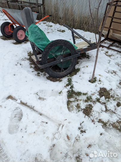 Коляска на мопед альфа