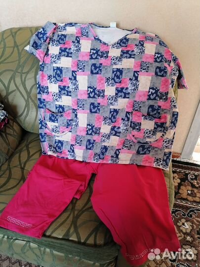 Домашний костюм женский, хлопок 100