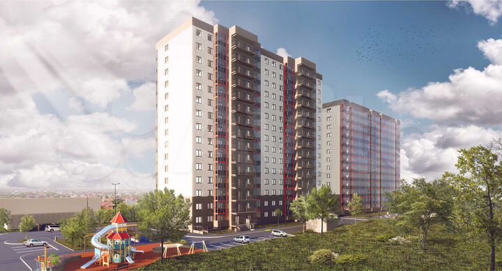 2-к. квартира, 47,2 м², 14/15 эт.