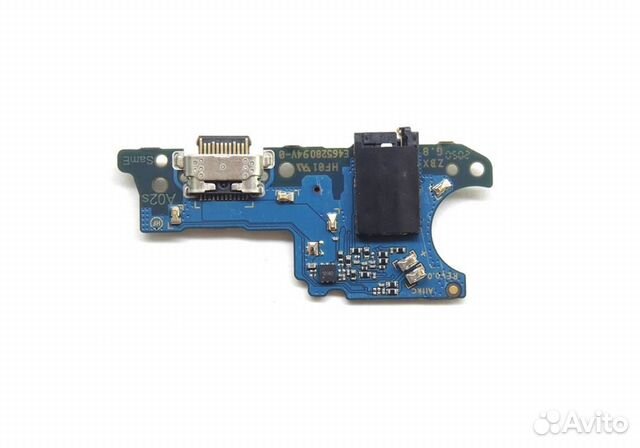 Плата с нижним разъёмом зарядки Samsung A02S/A03S