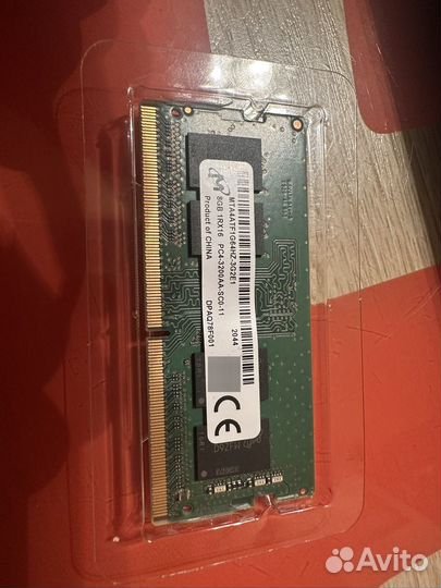 Оперативная память ddr4 8gb