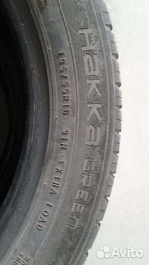 R16 Nokian Tyres Hakka Green 195/55, PCD 0x500 DIA 472