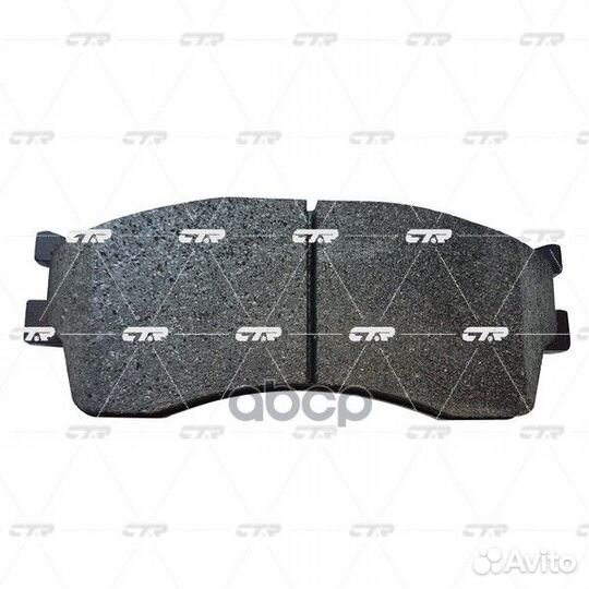 Колодки тормозные дисковые перед GK0515 CTR