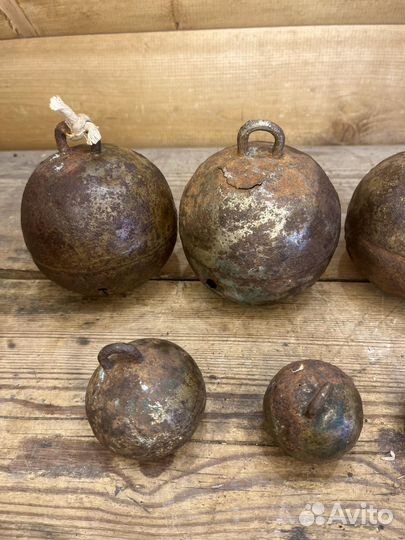 Бубенцы Ботало Круглые металлические