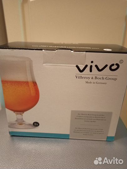 Набор бокалов пивных новый vivo
