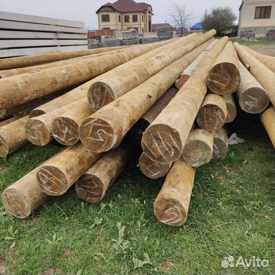 Дерево опора кругляк