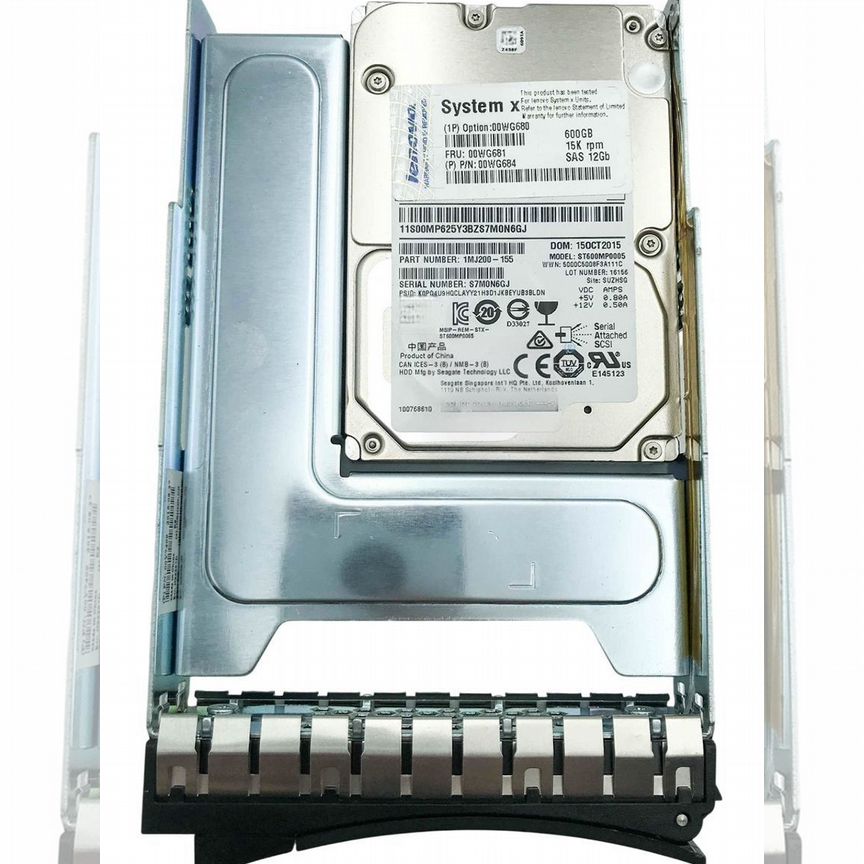 [00WG680] Жесткий Диск Lenovo 600gb Sas 2,5" Hdd 00wg680
