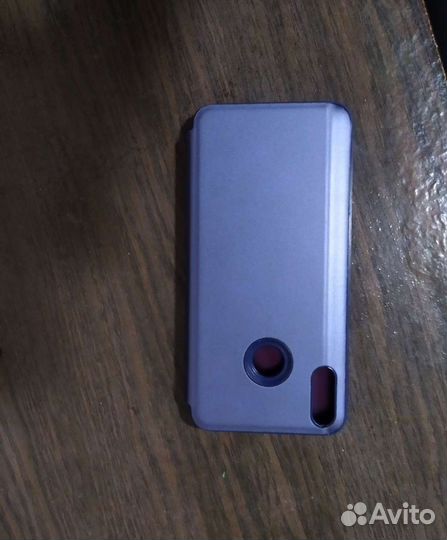 Зеркальный чехол книжка на honor 8x