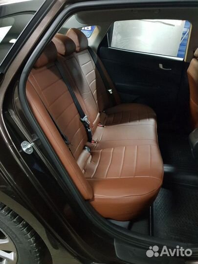 Чехлы из экокожи на Kia Optima от Автопилот