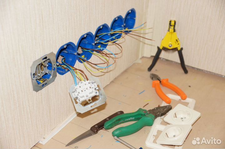 Электрик. Услуги электрика. Мастер на час