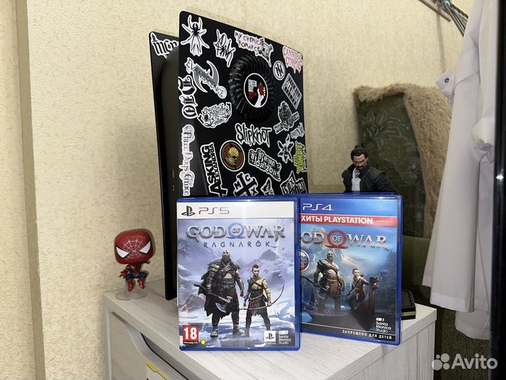 God of war ragnarok и 2018 PS5 (русская озвучка)