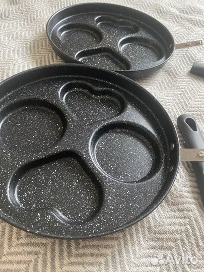 Сковорода антипригарная 4 секции 25 см новая