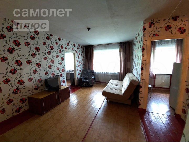 3-к. квартира, 54,6 м², 1/3 эт.