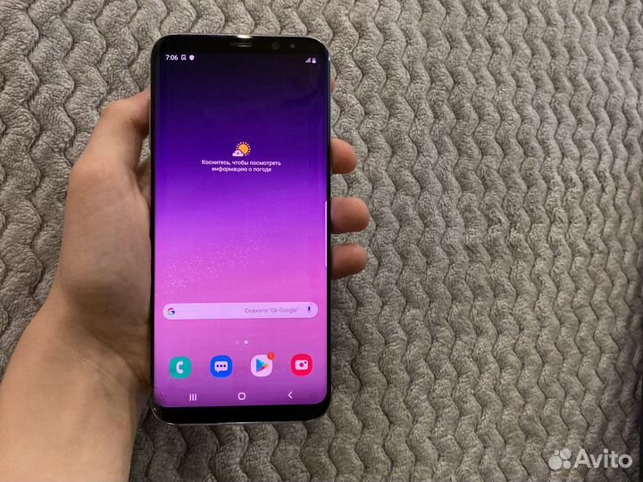 Телефон Samsung galaxy s8 plus