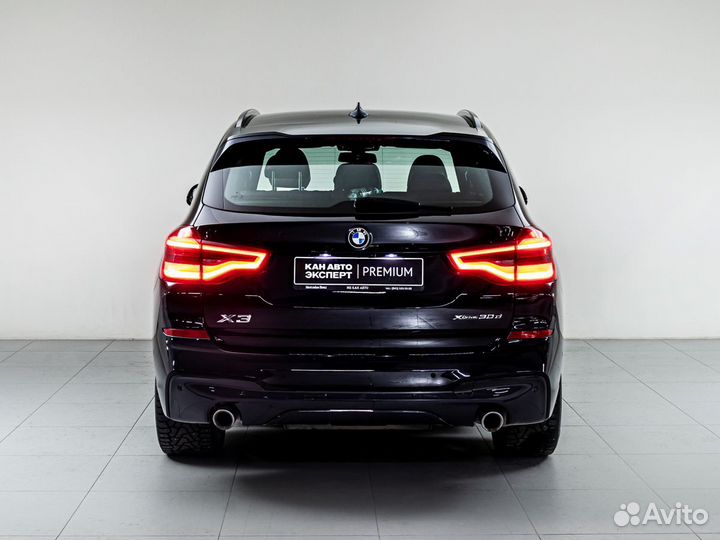 BMW X3 3.0 AT, 2020, 117 186 км