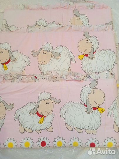 Бортики в кроватку бу