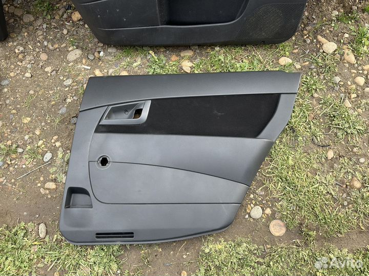 Обшивки дверей priora 1черные