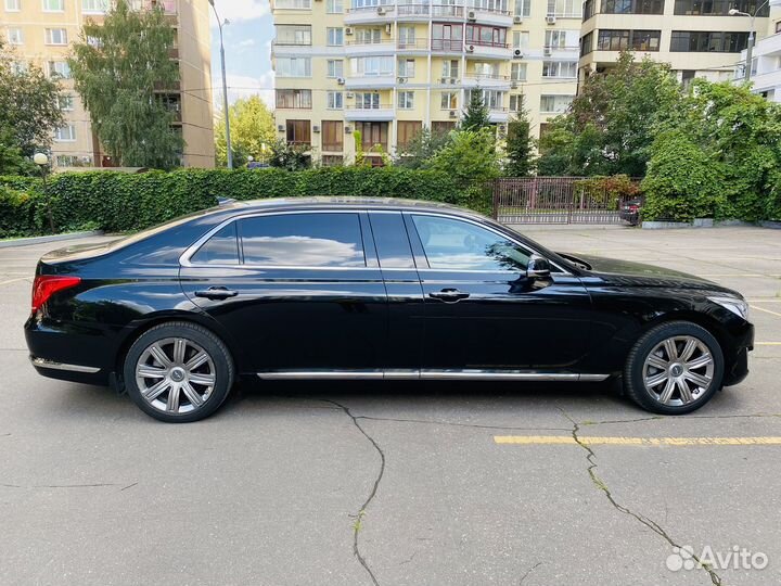Genesis G90 5.0 AT, 2016, 100 310 км