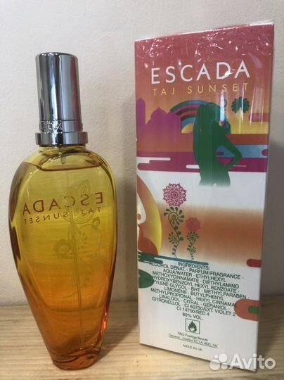 Taj Sunset Escada парфюм женский