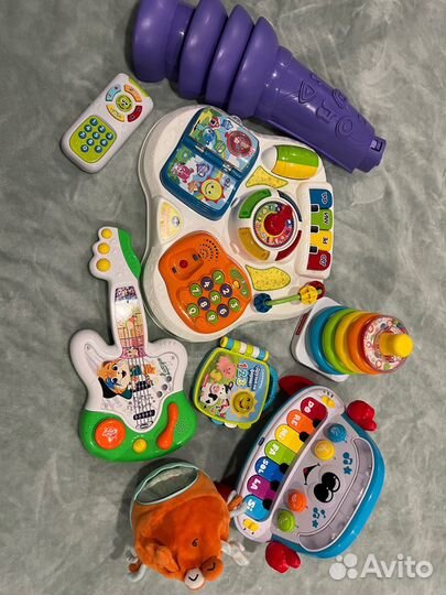 Пакет игрушек развивающих музыкальных