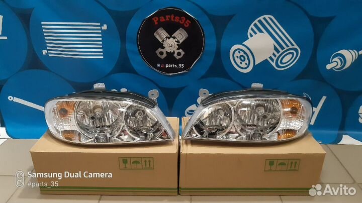 Фара передняя левая/правая KIA Spectra