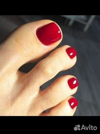 Маникюр шеллак, педикюр