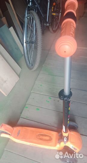 Самокат детский трехколесный складной