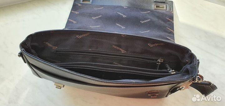 Мужская кожаная сумка новая