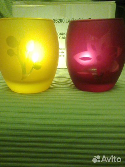 Подсвечники подарочные в упаковке 2шт