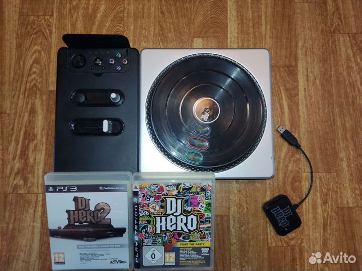 DJ Hero Turntable Kit (игра + контролер) (PS3)