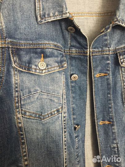 Джинсовая куртка мужская