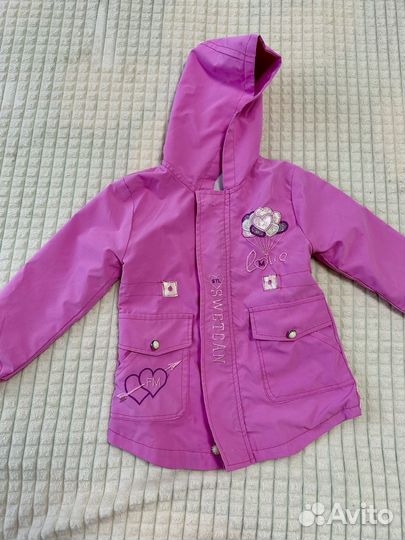 Детская ветровка для девочки