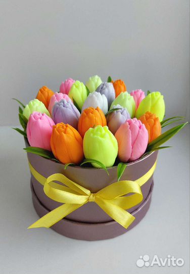 Цветы из мыла