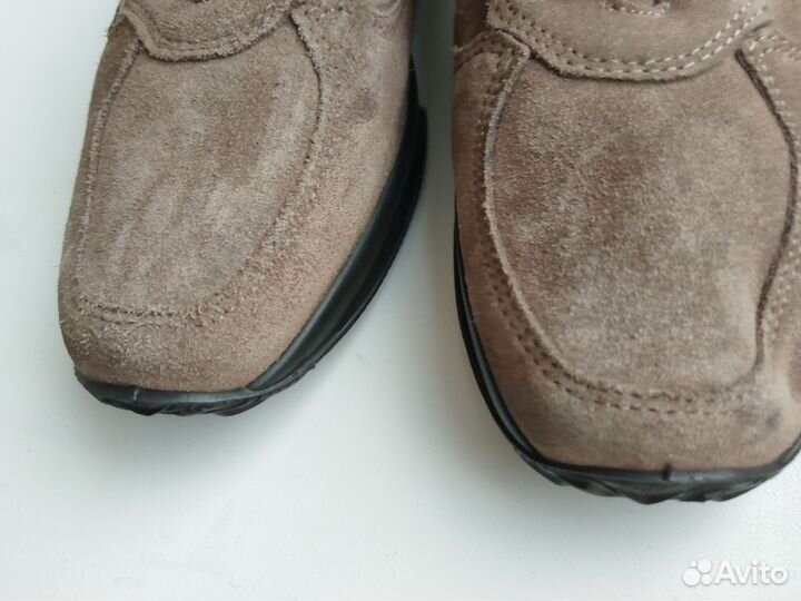 Туфли-полуботинки замша Италия 37 размер