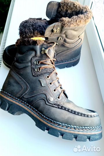 Ботинки натуральная кожа и натуральный мех 44 р