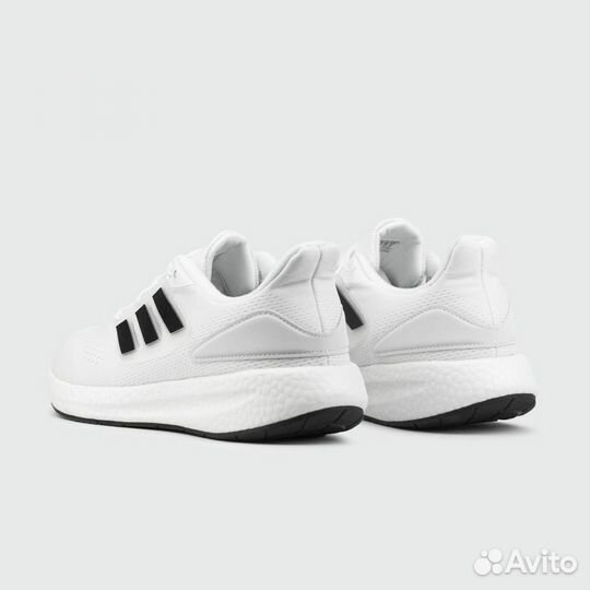 Кроссовки Adidas Pureboost 22 White Black Str