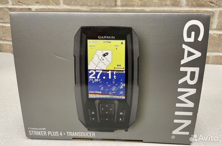 Эхолот Garmin Striker Plus 4+ transducer