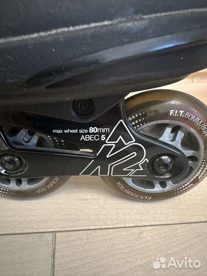 Роликовые коньки К2 F.I.T. 80 Alu