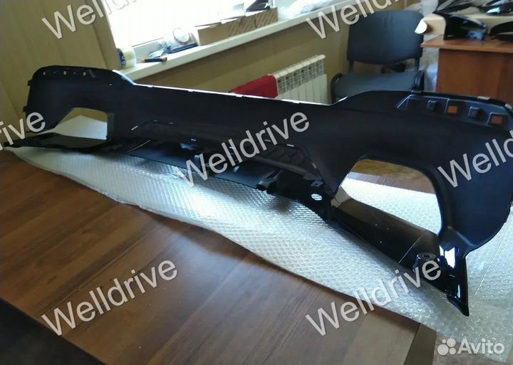 Юбка задняя BMW 5 G30 M-Perfomance