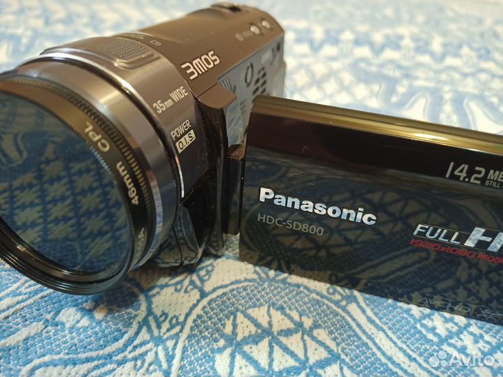 Видеокамера Panasonic Full HD HDC-SD800 (Япония)