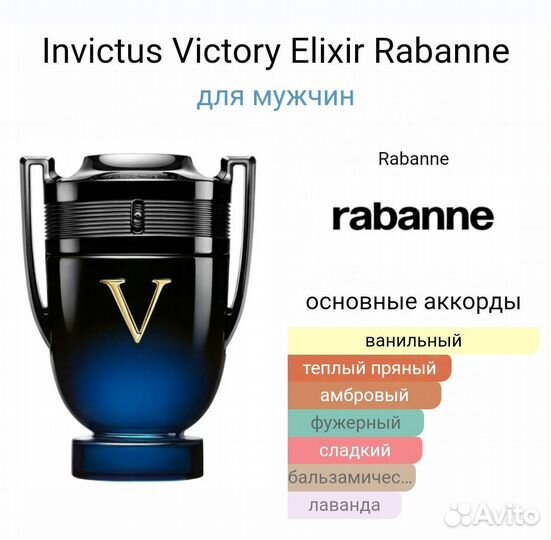 Rabanne Invictus Victory Elixir