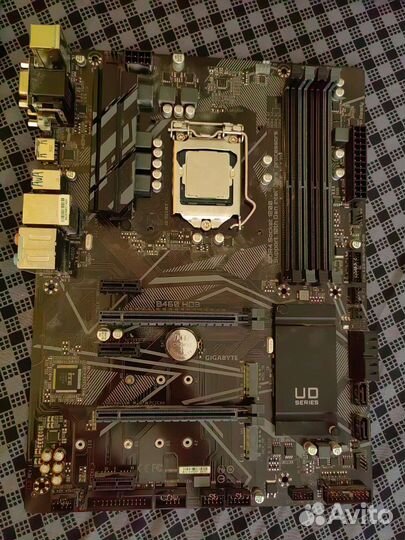 Материнская плата b460 с процессором i5 10400f