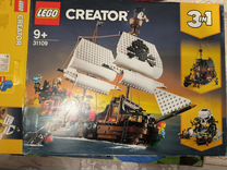 Lego Creator Пиратский корабль, Майнкрафт